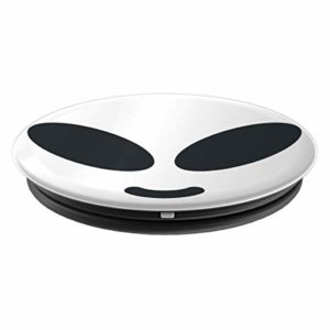 Alien Gesicht Weiß - PopSockets Ausziehbarer Sockel und Griff für ...